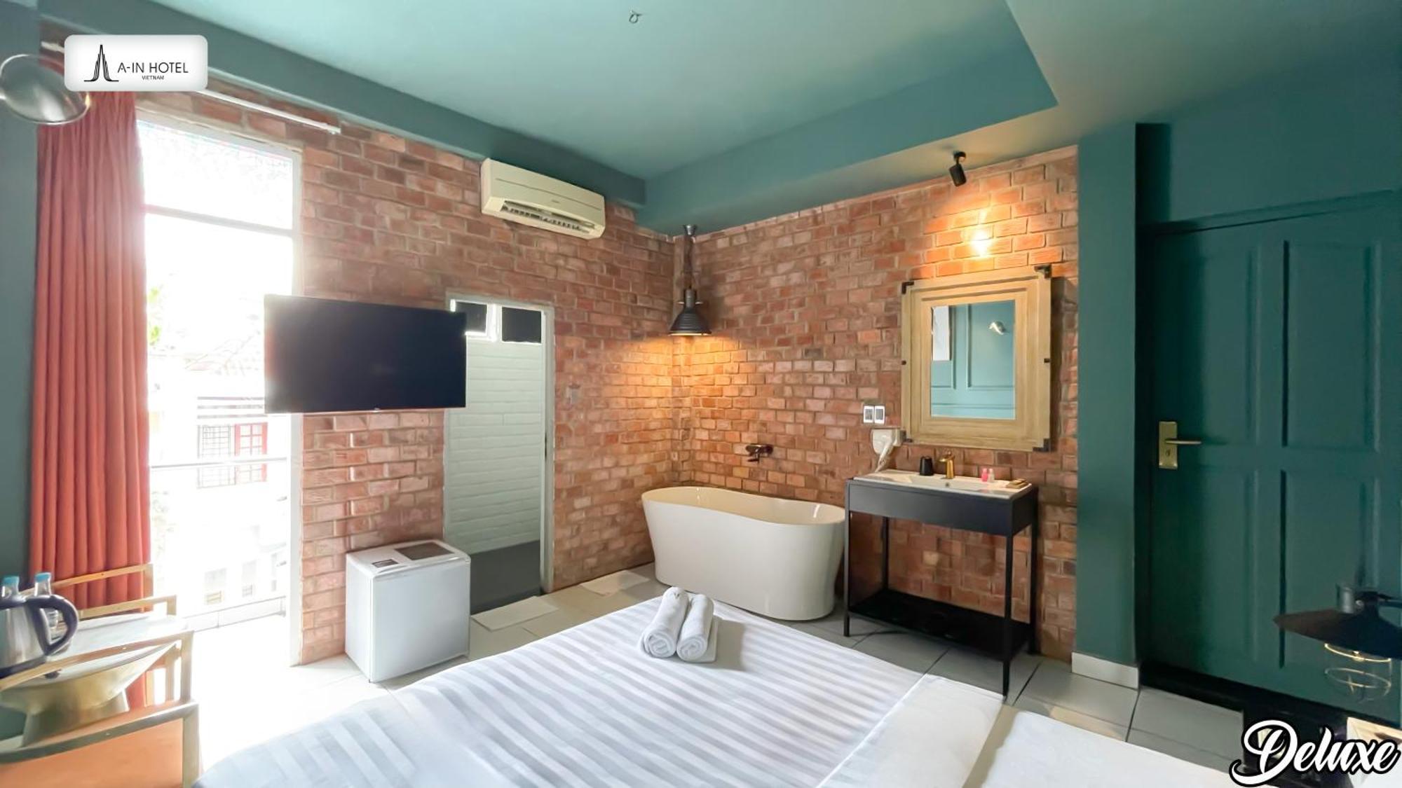 A In Hotel Glamour Ho-Chi-Minh-Stadt Exterior foto