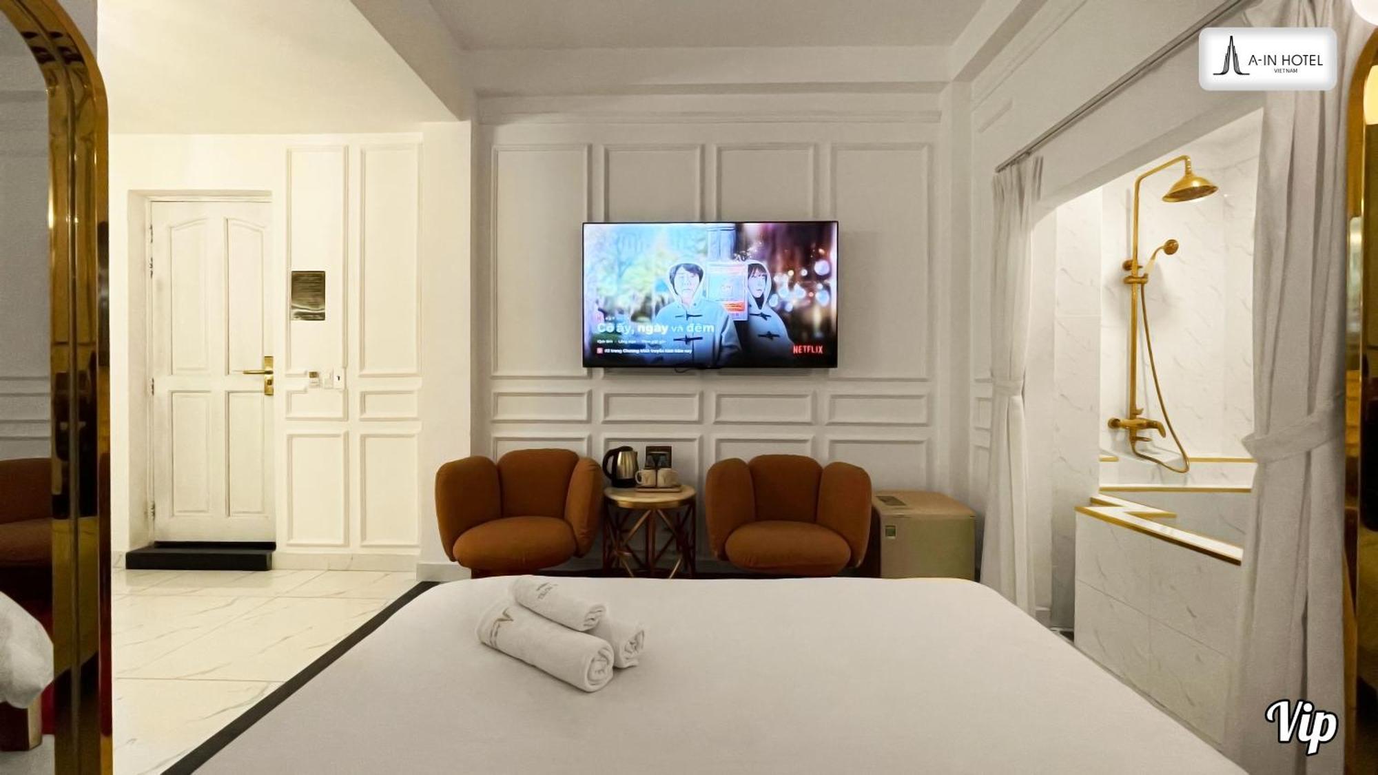 A In Hotel Glamour Ho-Chi-Minh-Stadt Exterior foto
